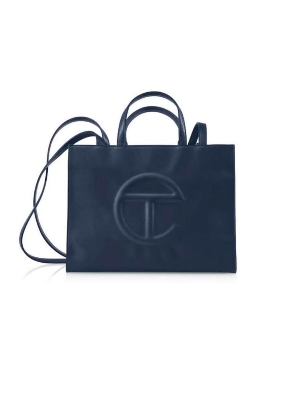 TELFAR Medium Shopping Bag - Navy